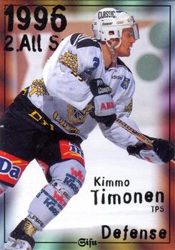 1996-97 Leaf Sisu SM-Liiga (Finnish) #182 Kimmo Timonen Front