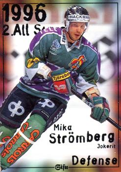 1996-97 Leaf Sisu SM-Liiga (Finnish) #183 Mika Strömberg Front