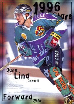 1996-97 Leaf Sisu SM-Liiga (Finnish) #186 Juha Lind Front