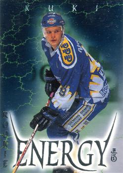 1996-97 Leaf Sisu SM-Liiga (Finnish) - Rookie Energy #7 Arto Kuki Front