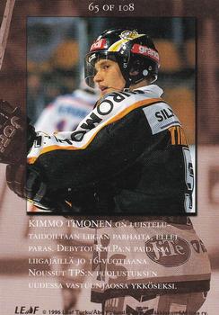 1995-96 Leaf Sisu Limited (Finnish) #65 Kimmo Timonen Back