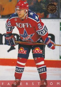 1995-96 Leaf Sisu SM-Liiga (Finnish) #7 Kristian Fagerström Front