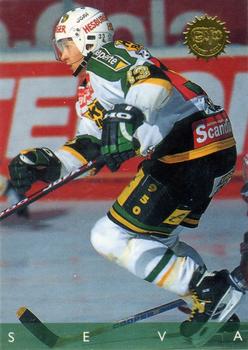 1995-96 Leaf Sisu SM-Liiga (Finnish) #35 Janne Seva Front