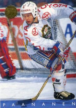 1995-96 Leaf Sisu SM-Liiga (Finnish) #61 Mika Paananen Front