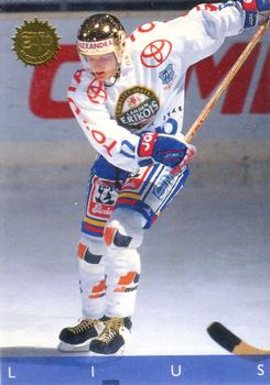 1995-96 Leaf Sisu SM-Liiga (Finnish) #64 Joni Lius Front