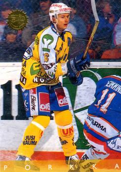1995-96 Leaf Sisu SM-Liiga (Finnish) #97 Toni Porkka Front