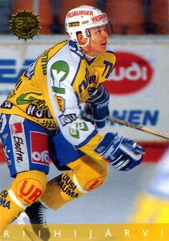 1995-96 Leaf Sisu SM-Liiga (Finnish) #99 Juha Riihijärvi Front