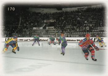 1995-96 Leaf Sisu SM-Liiga (Finnish) #170 Tero Arkiomaa Back