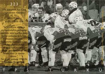 1995-96 Leaf Sisu SM-Liiga (Finnish) #323 Tuomas Grönman Back