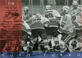 1995-96 Leaf Sisu SM-Liiga (Finnish) #338 Jukka Seppo Back