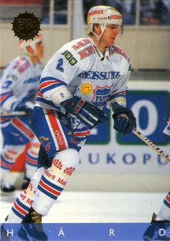 1995-96 Leaf Sisu SM-Liiga (Finnish) #341 Veli-Pekka Hård Front