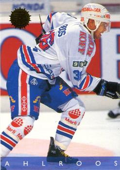 1995-96 Leaf Sisu SM-Liiga (Finnish) #344 Kim Ahlroos Front