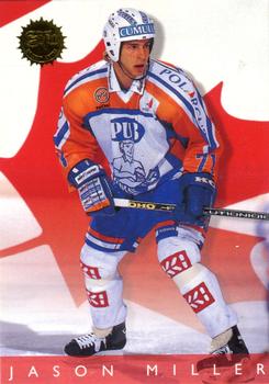 1995-96 Leaf Sisu SM-Liiga (Finnish) #377 Jason Miller Front