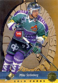 1995-96 Leaf Sisu SM-Liiga (Finnish) - Gold #10 Mika Strömberg Front