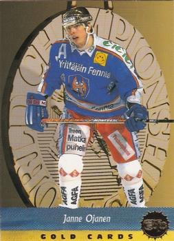 1995-96 Leaf Sisu SM-Liiga (Finnish) - Gold #19 Janne Ojanen Front
