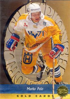 1995-96 Leaf Sisu SM-Liiga (Finnish) - Gold #20 Marko Palo Front