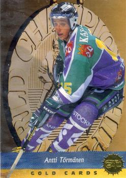 1995-96 Leaf Sisu SM-Liiga (Finnish) - Gold #23 Antti Törmänen Front