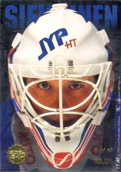 1995-96 Leaf Sisu SM-Liiga (Finnish) - Ghost Goalies #7 Ari-Pekka Siekkinen Front