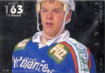 1995-96 Leaf Sisu SM-Liiga (Finnish) - Drafted Dozen #10 Juha Vuorivirta Back