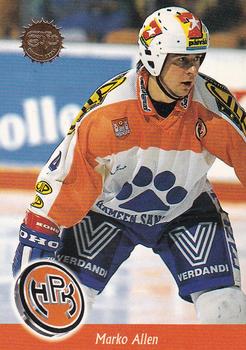 1994-95 Leaf Sisu SM-Liiga (Finnish) #4 Marko Allen Front