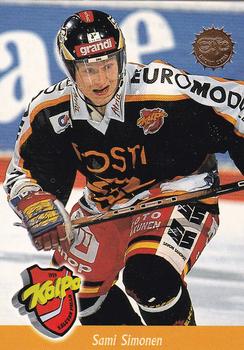 1994-95 Leaf Sisu SM-Liiga (Finnish) #33 Sami Simonen Front
