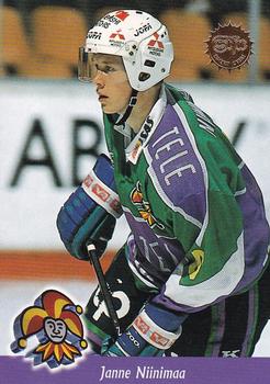 1994-95 Leaf Sisu SM-Liiga (Finnish) #58 Janne Niinimaa Front