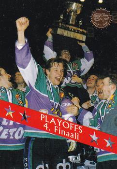 1994-95 Leaf Sisu SM-Liiga (Finnish) #200 Playoffs 4. Finaali Front