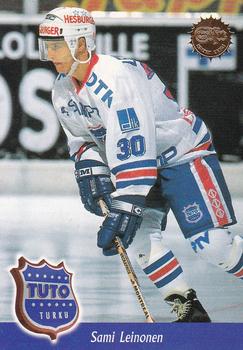 1994-95 Leaf Sisu SM-Liiga (Finnish) #202 Sami Leinonen Front