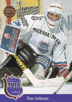 1994-95 Leaf Sisu SM-Liiga (Finnish) #219 Timo Lehkonen Front