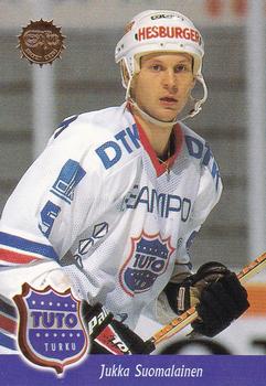 1994-95 Leaf Sisu SM-Liiga (Finnish) #280 Jukka Suomalainen Front