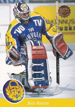 1994-95 Leaf Sisu SM-Liiga (Finnish) #329 Boris Rousson Front