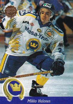 1994-95 Leaf Sisu SM-Liiga (Finnish) #334 Mikko Halonen Front