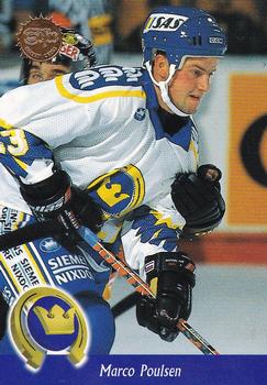 1994-95 Leaf Sisu SM-Liiga (Finnish) #346 Marco Poulsen Front