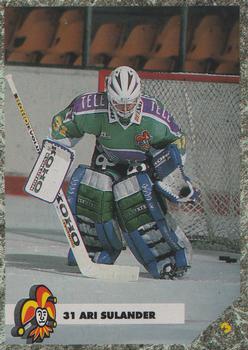 1993-94 Leaf Sisu Finland #3 Ari Sulander Front