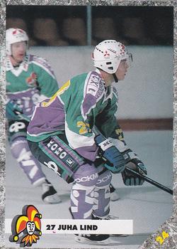 1993-94 Leaf Sisu SM-Liiga (Finnish) #24 Juha Lind Front