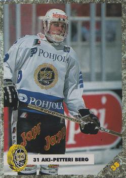 1993-94 Leaf Sisu SM-Liiga (Finnish) #38 Aki-Petteri Berg Front