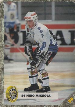 1993-94 Leaf Sisu SM-Liiga (Finnish) #50 Niko Mikkola Front