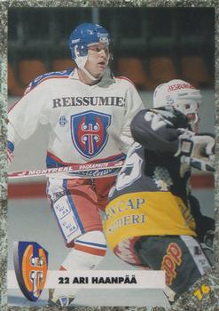 1993-94 Leaf Sisu SM-Liiga (Finnish) #76 Ari Haanpaa Front