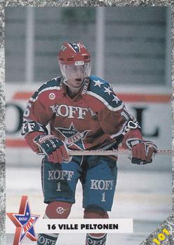 1993-94 Leaf Sisu SM-Liiga (Finnish) #101 Ville Peltonen Front