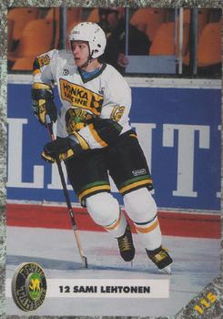 1993-94 Leaf Sisu SM-Liiga (Finnish) #115 Sami Lehtonen Front