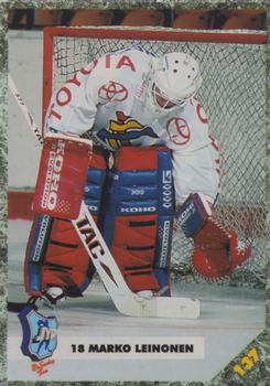 1993-94 Leaf Sisu SM-Liiga (Finnish) #137 Marko Leinonen Front