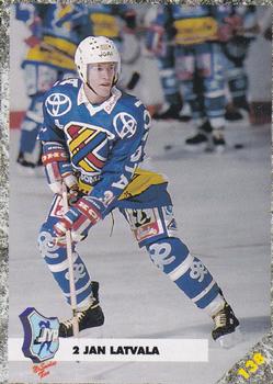 1993-94 Leaf Sisu SM-Liiga (Finnish) #138 Jan Latvala Front