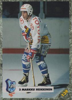 1993-94 Leaf Sisu SM-Liiga (Finnish) #139 Markku Heikkinen Front