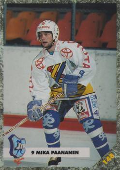 1993-94 Leaf Sisu SM-Liiga (Finnish) #148 Mika Paananen Front