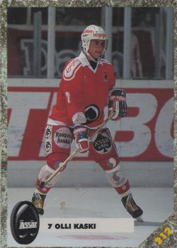 1993-94 Leaf Sisu SM-Liiga (Finnish) #212 Olli Kaski Front