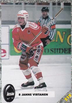 1993-94 Leaf Sisu SM-Liiga (Finnish) #219 Janne Virtanen Front