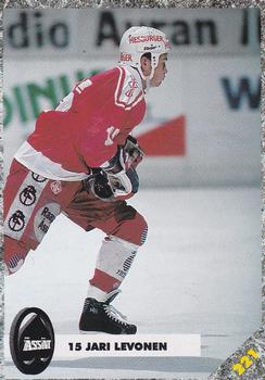 1993-94 Leaf Sisu SM-Liiga (Finnish) #221 Jari Levonen Front