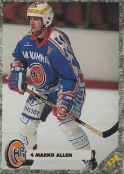1993-94 Leaf Sisu SM-Liiga (Finnish) #236 Marko Allen Front