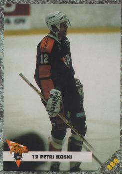 1993-94 Leaf Sisu SM-Liiga (Finnish) #286 Petri Koski Front