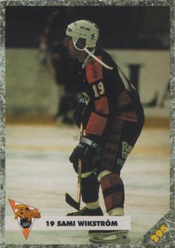 1993-94 Leaf Sisu SM-Liiga (Finnish) #295 Sami Wikström Front